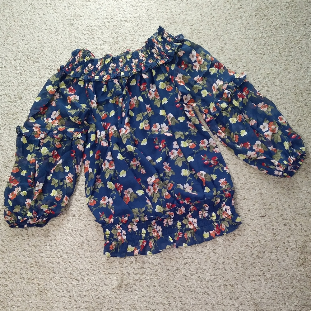 New Floral Ella Moon Top